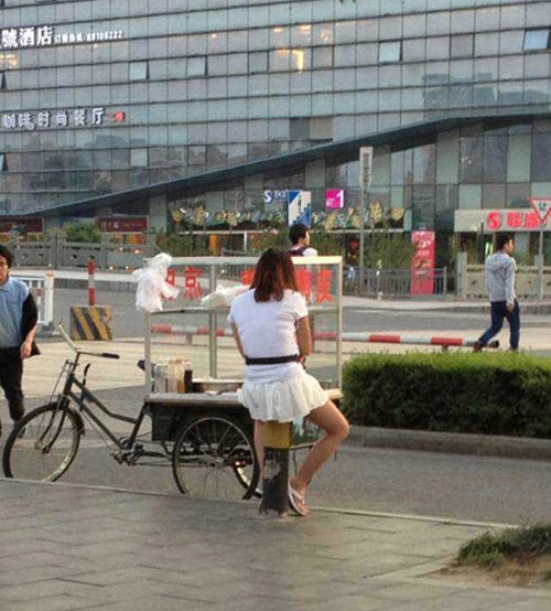 生意难做啊，可怜妹子了。