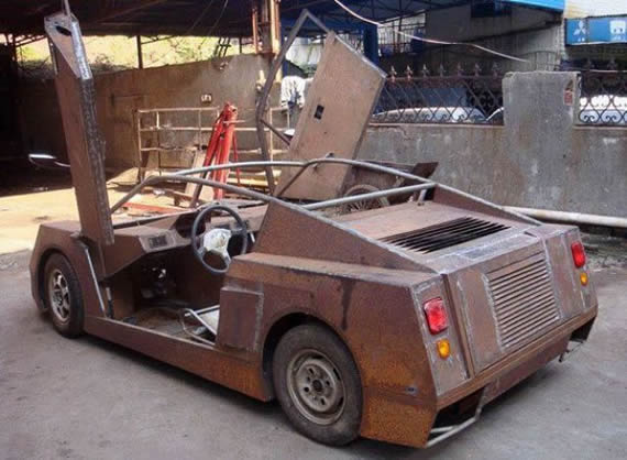 我家的跑车