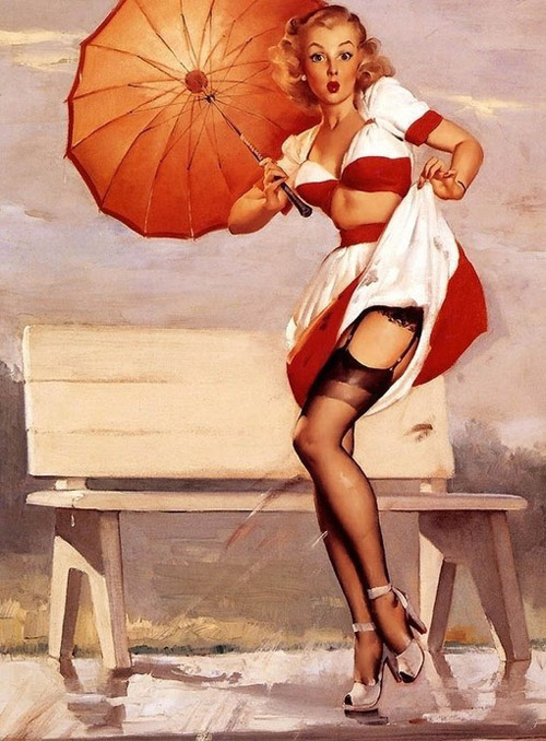 经典美国插画图片