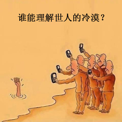 谁能理解世人的冷漠？