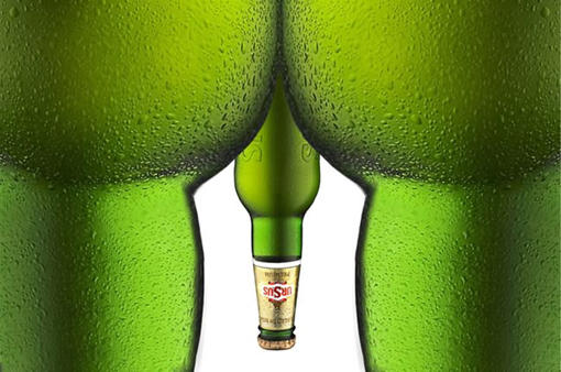 啤酒广告的创意太TMMD给力了