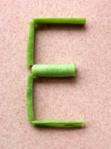 趣味字母 E图片