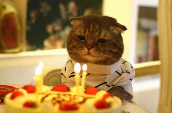 过生日了咋不开心呢？