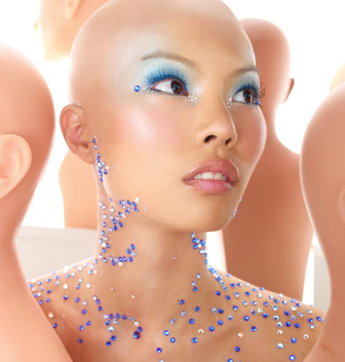彩妆美女