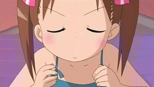 小妹妹，眼睛真大~