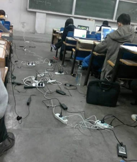 大学的自习课