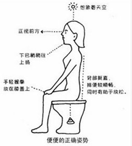 大便的标准姿势