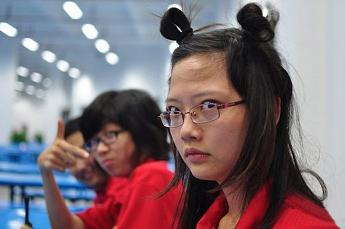 霸气的妹纸……