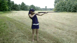 妹纸，你这是在射击么