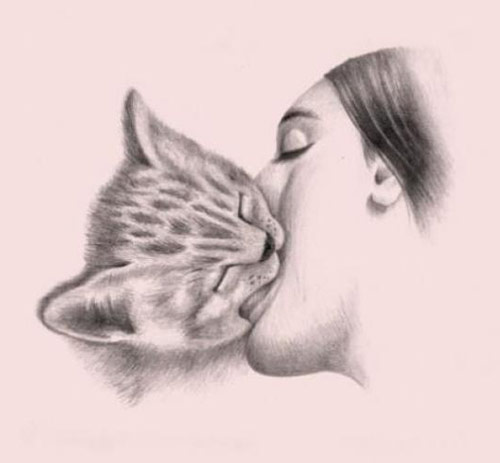 好有爱的猫咪。你刷牙了吗？