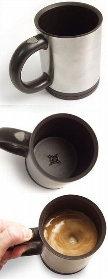 自动搅拌咖啡杯