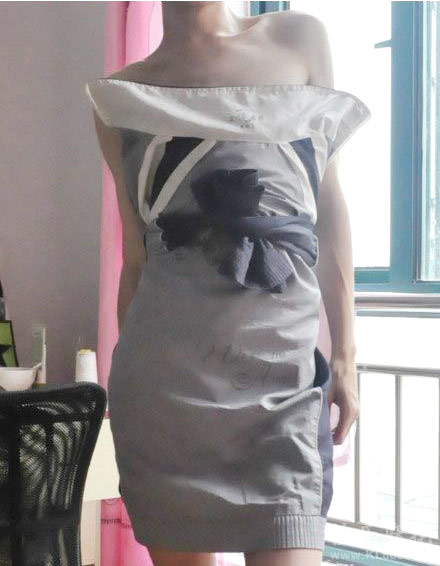我靠，大师级作品。你学服装设计的吧？