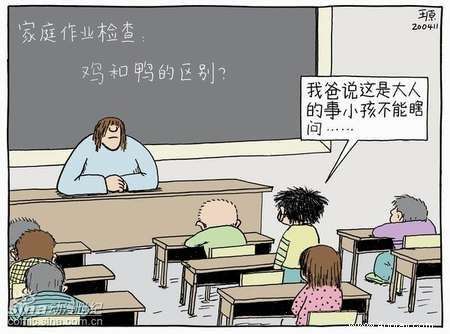 家庭作业：鸡和鸭的区别