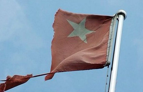 中国过去OR越南国旗？