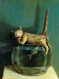 好幸福的猫咪