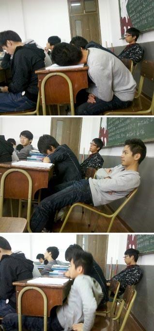 上课听讲比拼