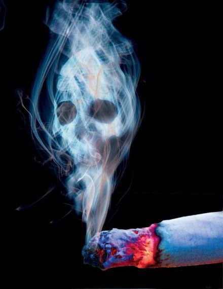 烟鬼：抽烟就是与死神对话