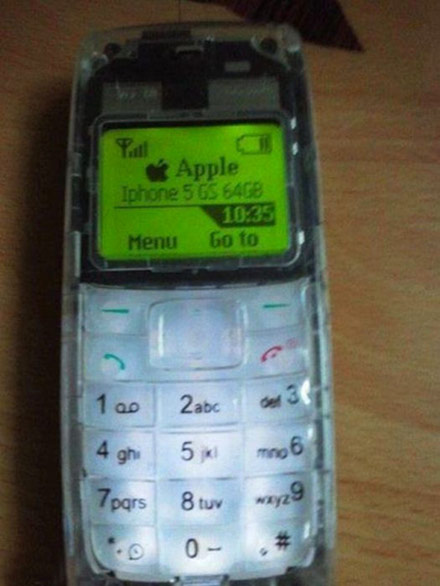 iPhone-5山寨版终于出来了