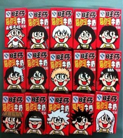旺仔的七大姑八大姨，二大爷。