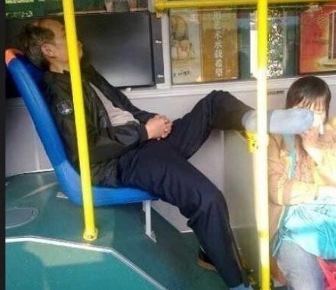 公交车上的牛人