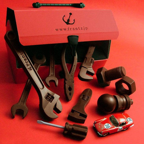 这工具真的是巧克力~