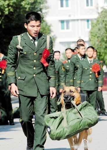 军人退伍，战友送别显情意