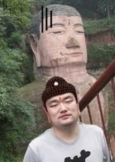 恶搞乐山大佛