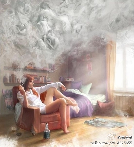 抽烟的幻觉，烟鬼，你到这个境界没？