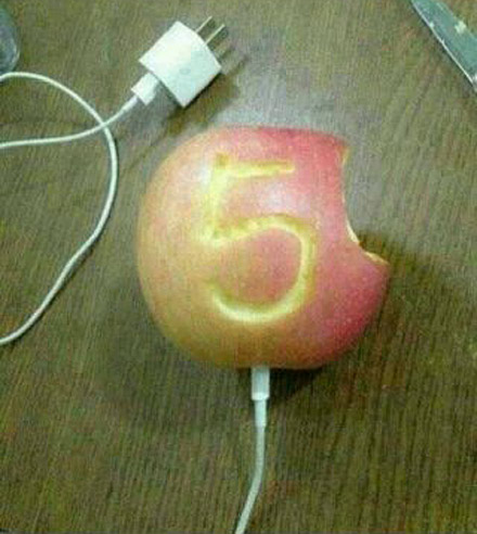 终于有一台iphone5了