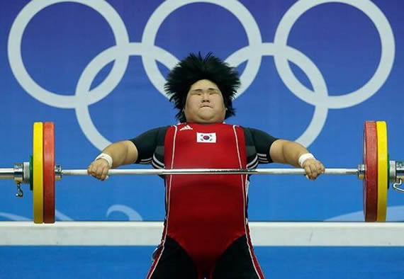 有喜感的韩国运动员