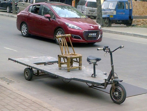 高配三轮车