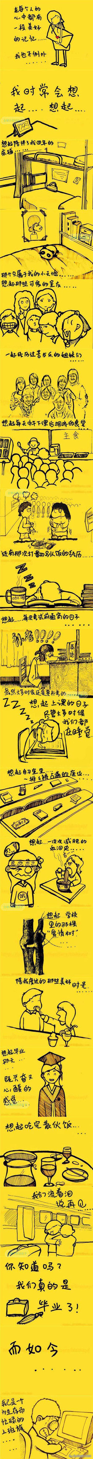 大学生活的点点滴滴，纪念毕
