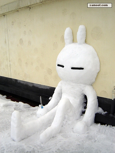 雪人图片