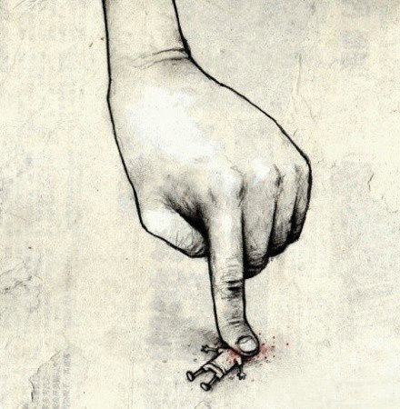 这就是小人的下场。